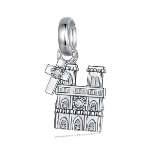Colgante estilo PANDORA Notre Dame de Paris - SCC2873