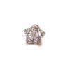 Pulsera PANDORA con encanto de copo de nieve brillante con pavé - 789224C01