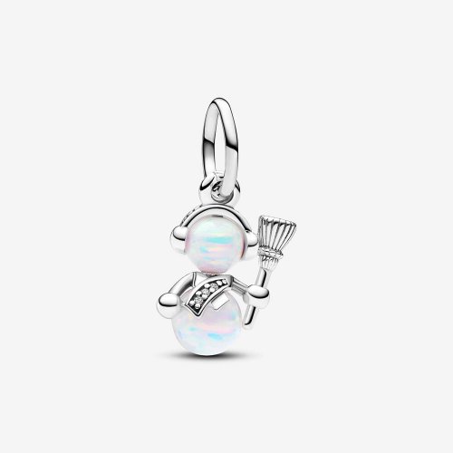 Charm Colgante Pandora Muñeco de Nieve Opalescente - 792981C01