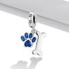 Colgante de hueso de pata de perro estilo Pandora - SCC2127