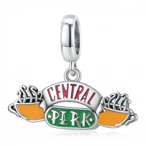 Colgante de cafetería retro estilo Pandora - SCC1969