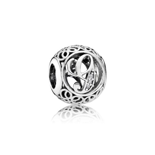 Charm Letra de la vendimia G PANDORA