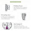 Estilo Pandora Plata El Llavero de la Felicidad Colgante - SCC791