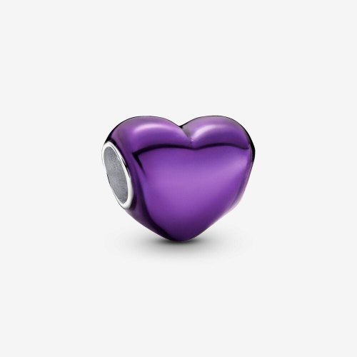 Charm Pandora Corazón Morado Metálico - 793337C01