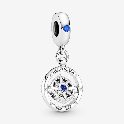 Charm colgante PANDORA con brújula giratoria - 790099C01