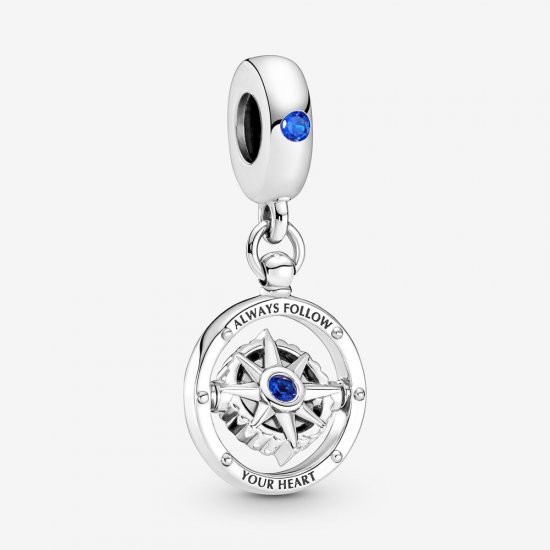 Charm colgante PANDORA con brújula giratoria - 790099C01 - Haga click en la imagen para cerrar