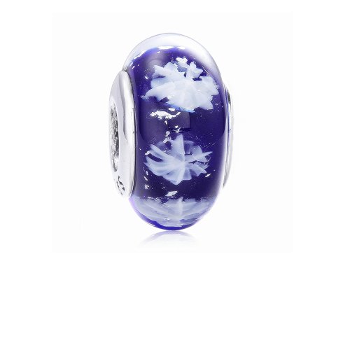 Charm en plata de ley Copo de nieve PANDORA