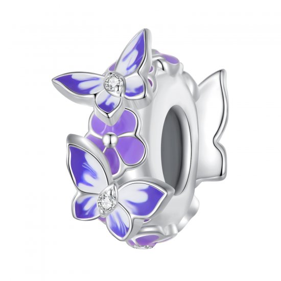 Spacer de mariposa estilo Pandora - SCC2462 - Haga click en la imagen para cerrar