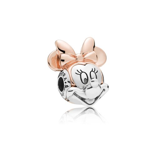 Charm ESSENCE en plata de ley y PANDORA Rose Retrato de Minnie - 787504 Charm ESSENCE en plata de ley y PANDORA Rose Retrato de Minnie - 787504