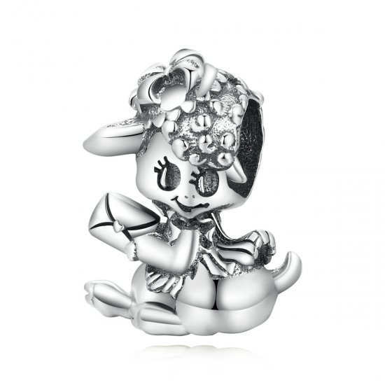 Charm de estilo occidental con diseño de ovejita - SCC2043 - Haga click en la imagen para cerrar