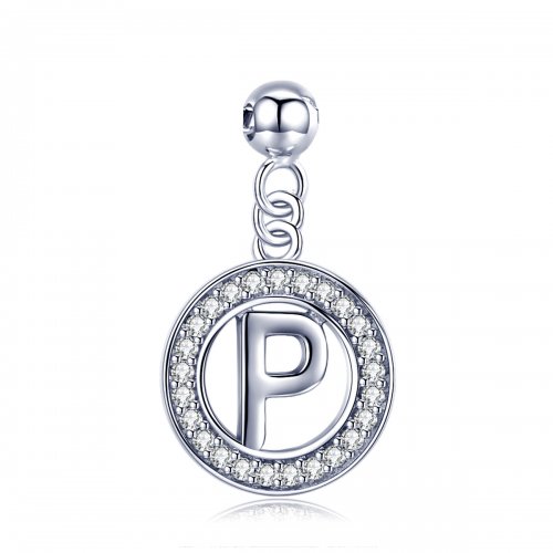 Estilo Pandora Me Wish Letter-P Dangle - BSP001-P