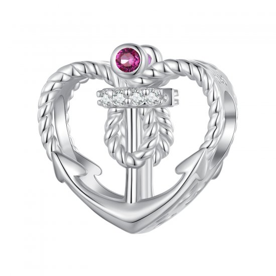 Charm estilo Pandora con ancla - BSC773 - Haga click en la imagen para cerrar