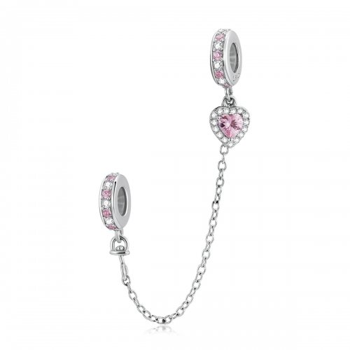 Cadena de seguridad de amor con estilo Pandora - SCC2125