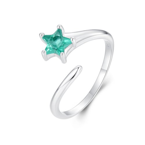 Anillo de meteorito estilo PANDORA - BSR535-E