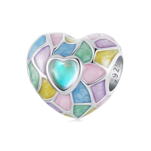 Corazones de neón estilo PANDORA - SCC2708