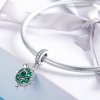 Estilo Pandora Colgante de Tortuga de Plata - SCC1017