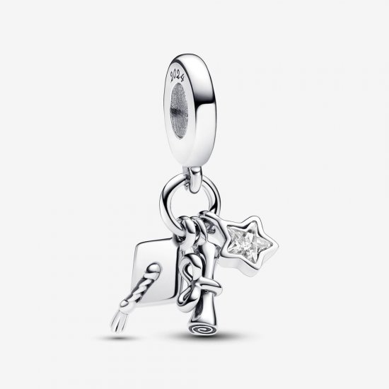 Charm Colgante Pandora Triple Graduación 2024 - 793240C01 - Haga click en la imagen para cerrar