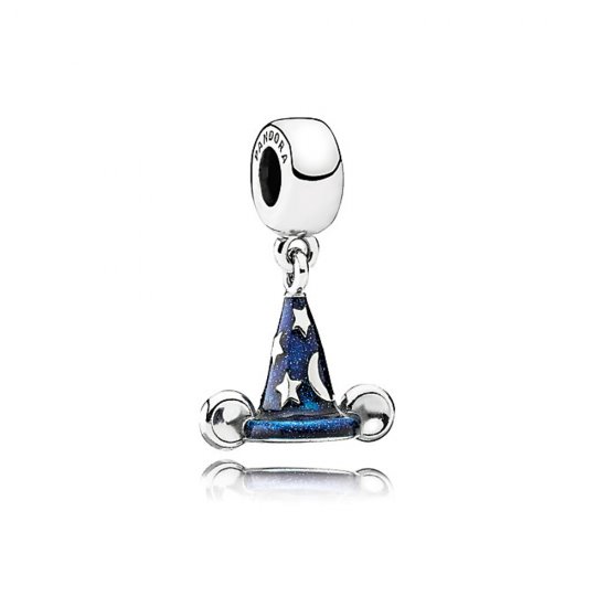 Charm Disney Mickey Mouse "El sombrero del hechicero de Mickey" PANDORA - Haga click en la imagen para cerrar
