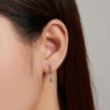 Pendientes colgantes de estilo Pandora con sabor - SCE1188-A
