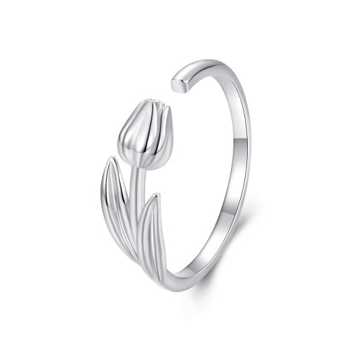 Anillo abierto estilo tulipán PANDORA - BSR599-E
