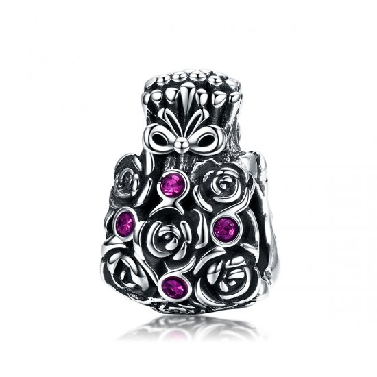 Charm de bolsa estilo Pandora en tono rosa - SCC962 - Haga click en la imagen para cerrar