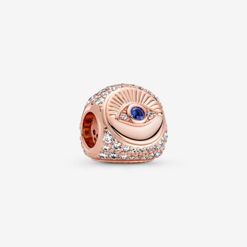 PANDORA Hamsa, Ojo que Todo lo Ve y Pluma Charm de Tres Lados - 780101C01