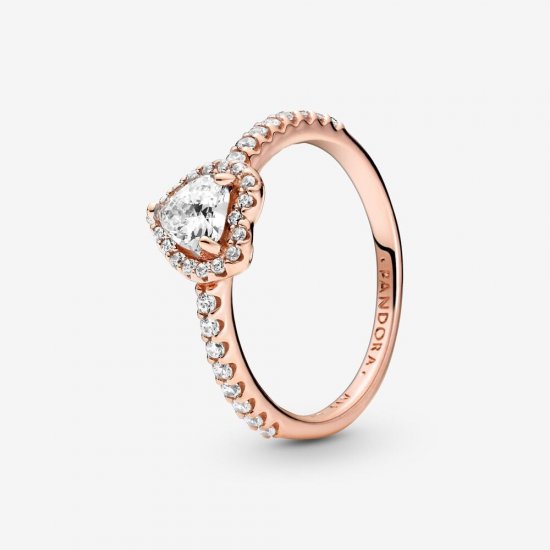 Anillo Pandora Brillante Corazón en Relieve - 188421C02 - Haga click en la imagen para cerrar