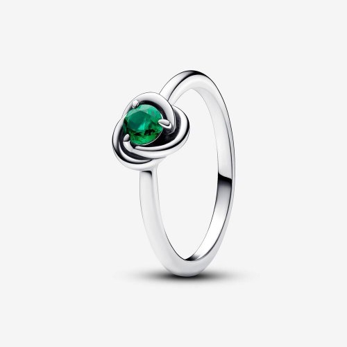 Anillo Pandora Círculo Eternity Verde - 192993C05