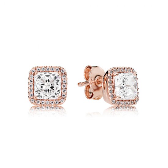 Pendientes PANDORA Rose Elegancia Atemporal - 280591CZ - Haga click en la imagen para cerrar