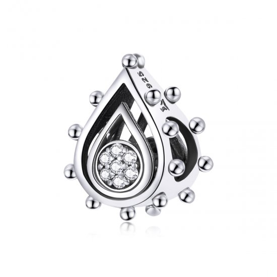 Charm de estilo Pandora en plata con diseño de chocolate caliente - SCC1495 - Haga click en la imagen para cerrar
