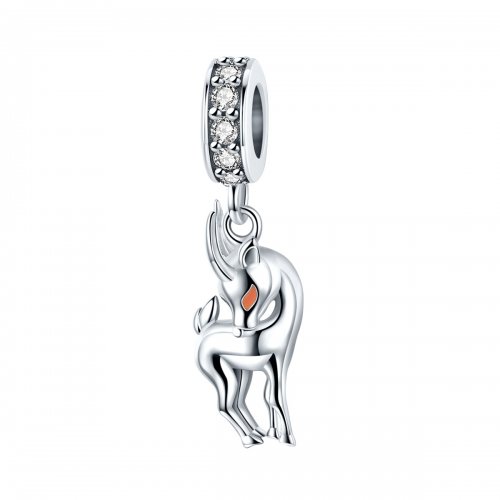 Estilo Pandora Último colgante de Antílope Tibetano - BSC046