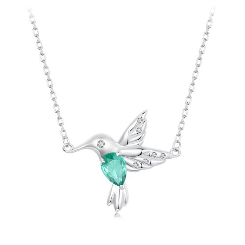 Collar de colibrí estilo PANDORA - BSN378