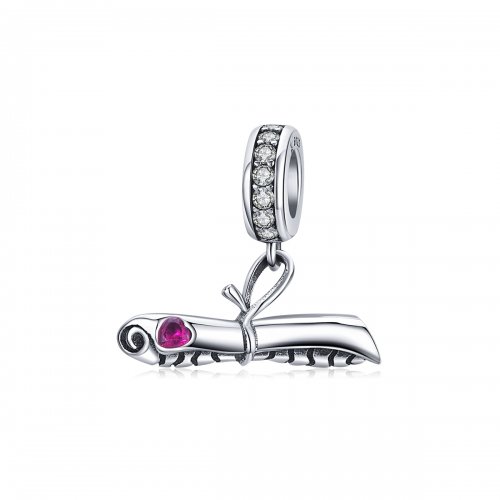 Colgante de carta de amor estilo Pandora - SCC1428