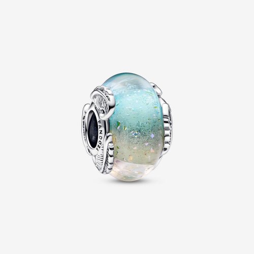 PANDORA Encanto de Pluma Curvada y Vidrio Murano Multicolor - 792577C00