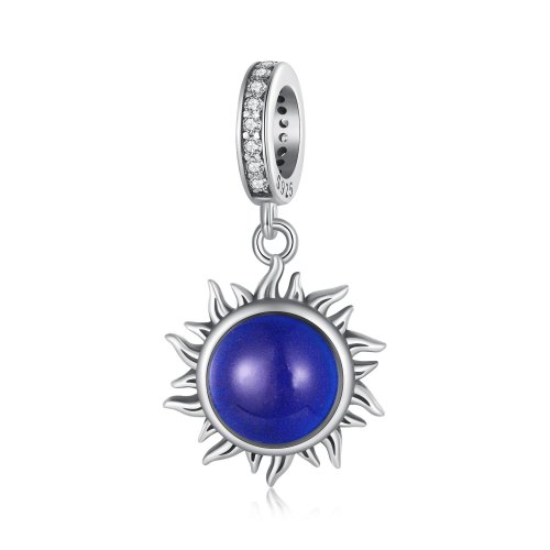 Colgante con piedra de humor solar estilo Pandora - SCC2005-CF