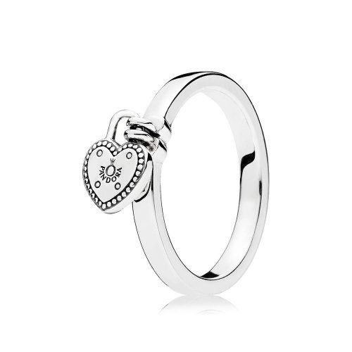 Anillo en plata de ley Candado de Amor - PANDORA
