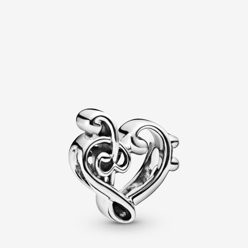 Charm PANDORA Corazón clave de Sol - 798346