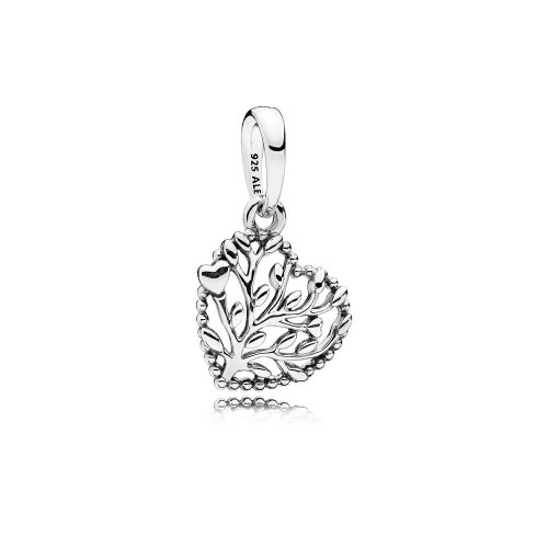 Charm colgante en plata de ley Corazones Florecientes - PANDORA Charm colgante en plata de ley Corazones Florecientes - PANDORA