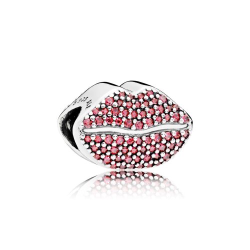 Charm en plata de ley Bésame Más - PANDORA