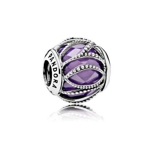 Charm Brillo entrelazado morado - PANDORA