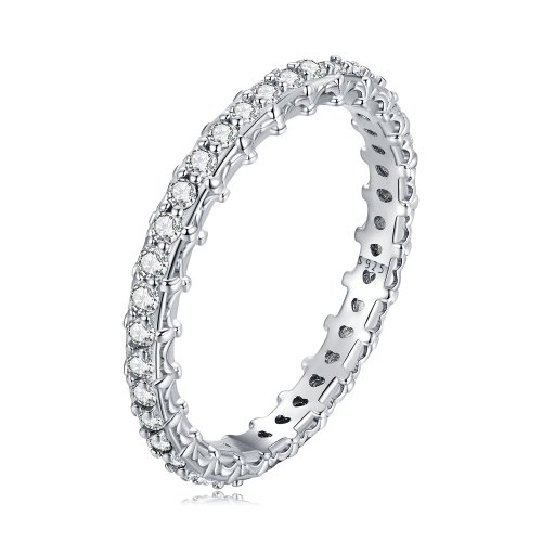Anillo de Zirconio con Patrón de Estilo Pandora y Colorido - BSR277