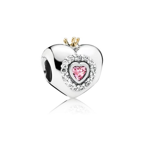 Charm Corazón de Princesa Rosa - PANDORA