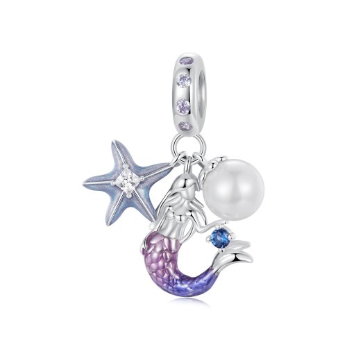 Colgante de sirena estilo PANDORA - SCC2768