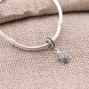Charm colgante en plata de ley Tortugas PANDORA