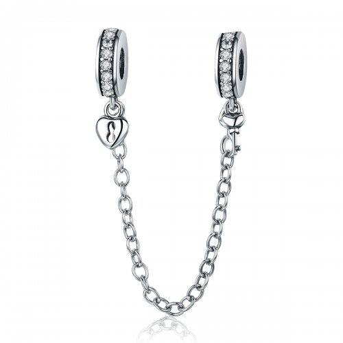 Cadena de seguridad Pandora Style Silver Only Love - SCC606
