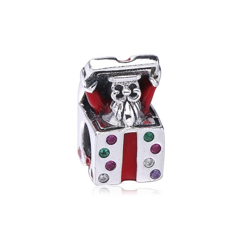 Charm en plata de ley Caja de regalo PANDORA