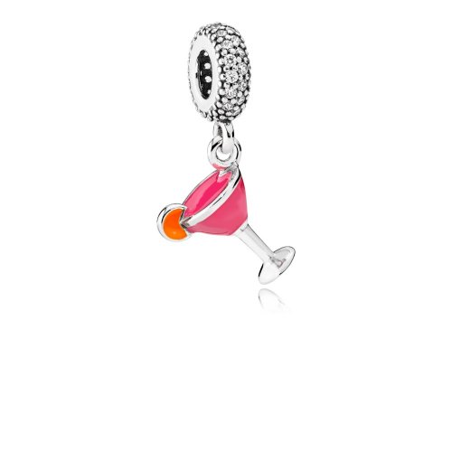Charm colgante en plata de ley Cóctel de Frutas - PANDORA