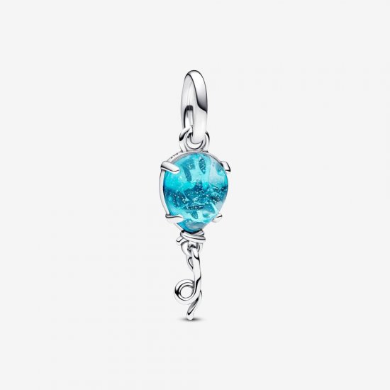 Charm Colgante Pandora Globo Cristal de Murano Azul - 792792C01 - Haga click en la imagen para cerrar