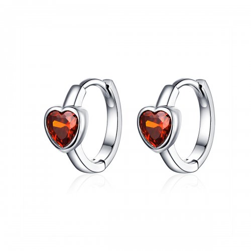 Pendientes de botón estilo Pandora Love You - BSE084