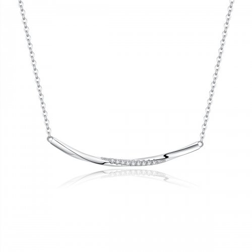 Collar estilo Pandora con sonrisa - BSN130